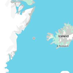 Our current location at approx 11:45 Iceland time