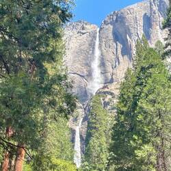 Wasserfälle im Yosemite Nationalpark (es gab noch mehr als die beiden)