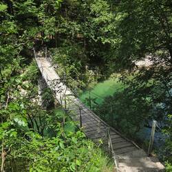 Diese Brücke wird wohl in vielen via alpina Dokus gezeigt 🤪