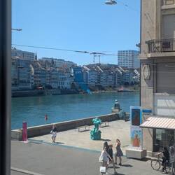 Blick aus dem Meriansaal (Hotel Dupont)