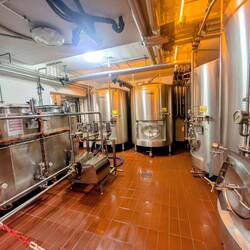 Im Raum daneben die Brauerei Fischerstube