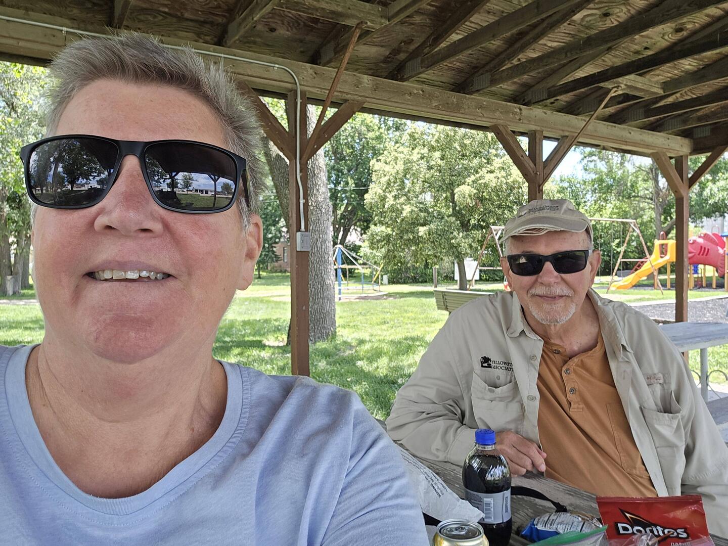 Lunch at the park!