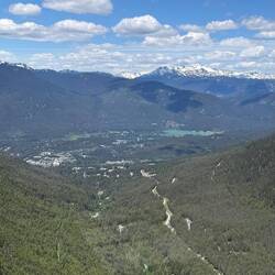 Blick auf Whistler Village