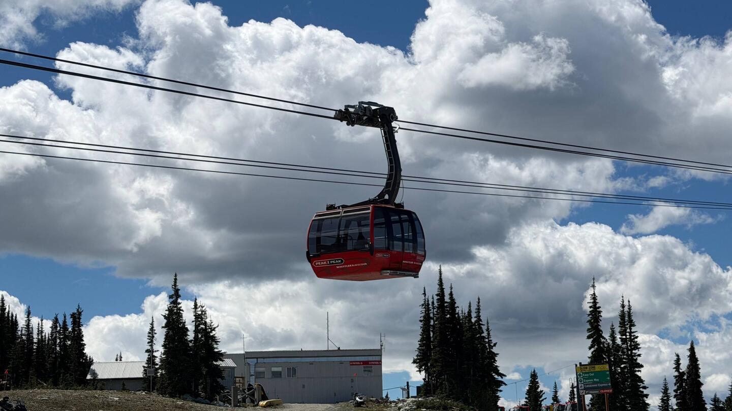 Gondel auf den Blackcomb Mountain