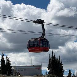 Gondel auf den Blackcomb Mountain