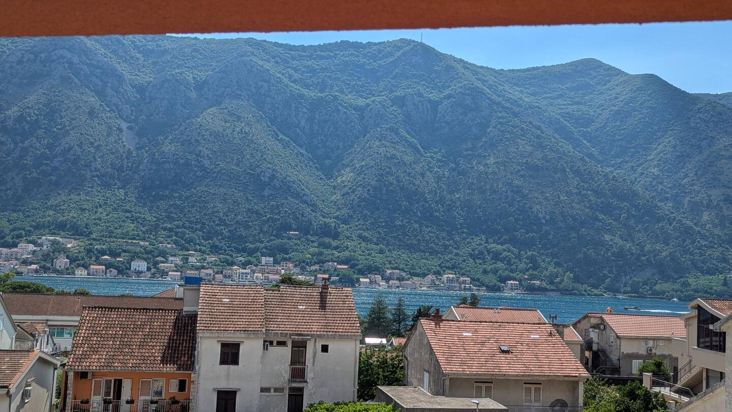 Blick vom Balkon