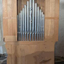 Die wahrscheinlich kleinste Orgel der Welt in der Burgkapelle