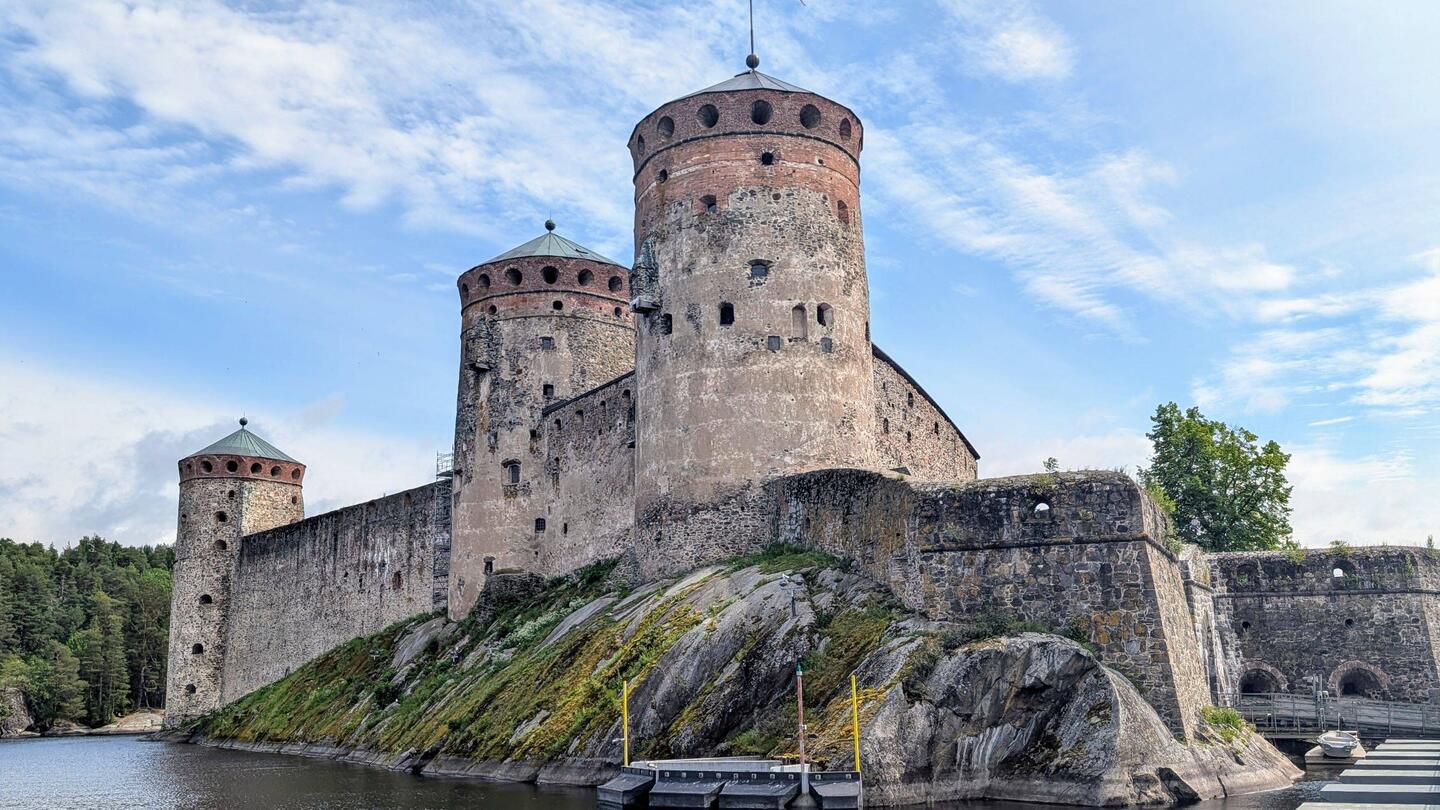 Die Burg Olavinlinna
