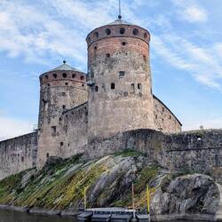 Die Burg Olavinlinna