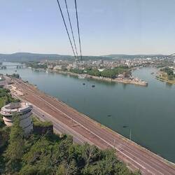 praktisch mit der Seilbahn