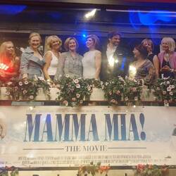 Incontro con il "cast" di Mamma Mia