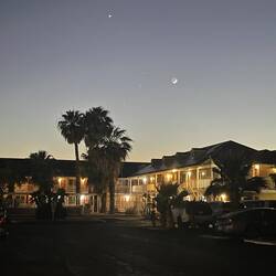 Ankunft in unserem Hotel in Ridgecrest