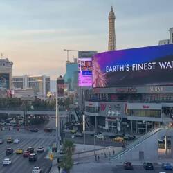 Blick über den Las Vegas Strip