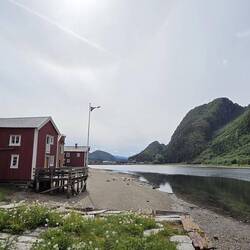 Start im Stadtteil Sjøgata von Mosjøen