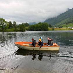 Nächste Challenge erfolgreich - ein Boot "kapern" und ohne Motor bewegen
