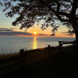 Sunset view from Pioneer Park