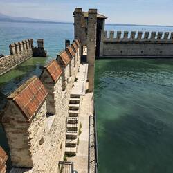 One of the only surviving examples of a medieval fortified dockyard.