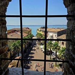 West view from the castle