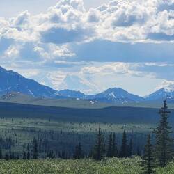 Zoom into center - Denali matches the clouds.