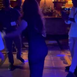 Disco night at the bar