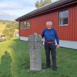 Outside the Skaun herberge