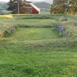 Kirke ruins at Husby