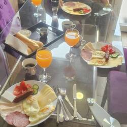 Frühstück gab's auch noch