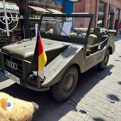 Ehemaliger DKW „Munga“ (steht für Mehrzweck-Universal-Geländewagen mit Allradantrieb) der Bundeswehr