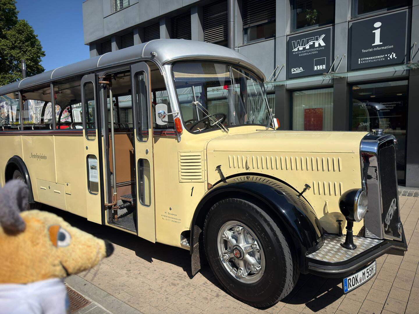 Schweizer Bus von 1955