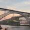 Panorama of Porto along the Douro