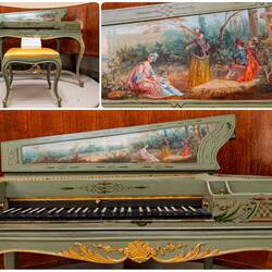 Pianoforte: Anonymous; c. 18th century; Tagliavini Collection of Musical Instruments, San Colombano.