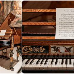 Pianoforte (1810-20) amongst first with a pedal that imitates percussion of Ottoman infantry bands.