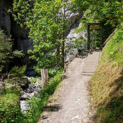 Der Eingang zur Schlucht