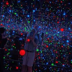 Louisiana Museum of Modern Art - Kusama Installation