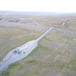 Riders storming South right after the race has begun