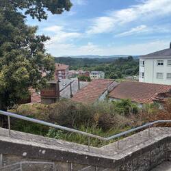 View walking into town.