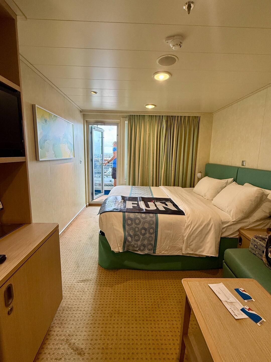 Our room for the week