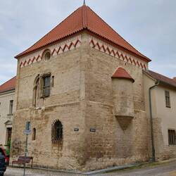 Aigidienkapelle, das ehemaliges Wohnhaus ist das älteste Haus der Domstadt