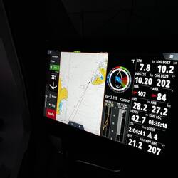 a record of 5.3kn of current and wind up to 30kn 🫪💃