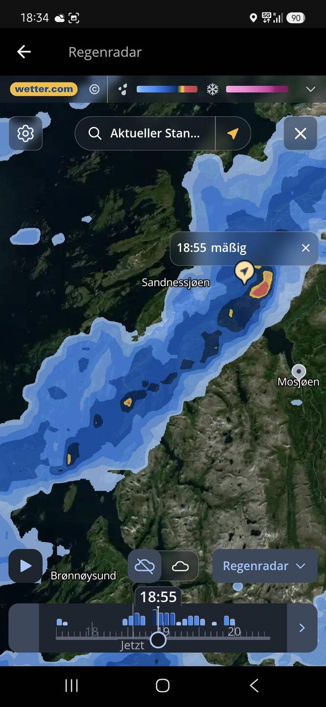 Regen, Wind und noch mehr Regen.