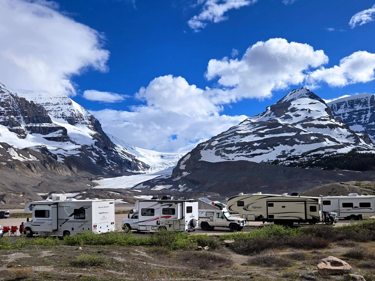 Findet ihr unseren kleinen Camper 😉