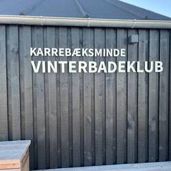 Unser Bad in der Ostsee fühlte sich etwas winterlich an...