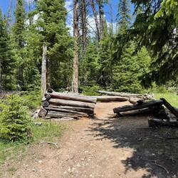 What's left of Shipler's Cabin