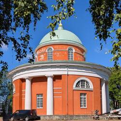 Die orthodoxe Kirche in Hamina