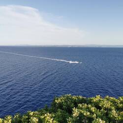 Blick auf Sardinien