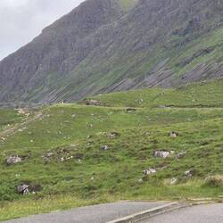 über den 3. höchsten Pass Schottlands mit 626m den Bealach na Ba