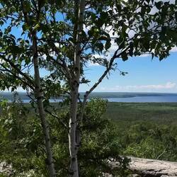 View from our afternoon hike