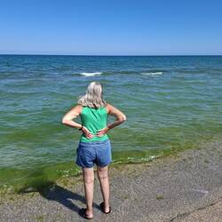 So sieht also das "Schwarze Meer" aus.