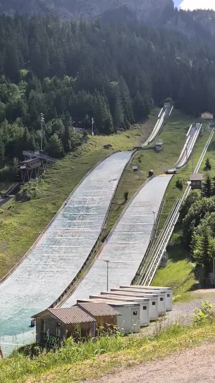 Bei Ankunft am Stellplatz sind sogar welche gesprungen!