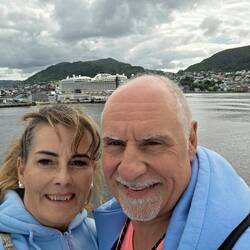 Letztes Foto auf dem Schiff